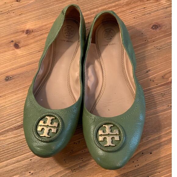 Tory Burch Reva Ballet Flats size 8 - Picture 2 of 6